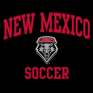 New Mexico Lobos Arch Logo Soccer Hoodie - Black