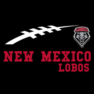 New Mexico Lobos Football Horizon T-Shirt - Black