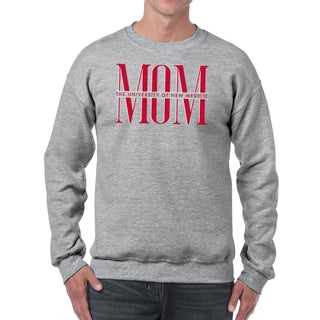 New Mexico Lobos Classic Mom Sweatshirt - Sport Grey