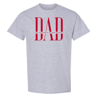 New Mexico Lobos Classic Dad T-Shirt - Sport Grey