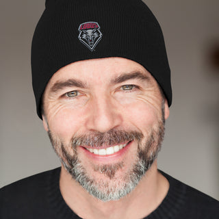 New Mexico Lobos Primary Logo Beanie - Black