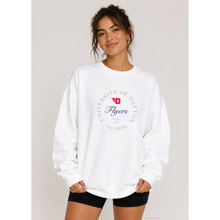 Dayton Roundabout BTB Crewneck - White