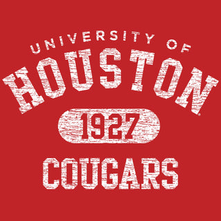 University of Houston Cougars Athletic Arch Heavy Blend Hoodie - Red