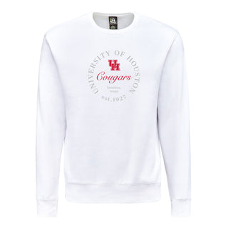 Houston Roundabout BTB Crewneck - White