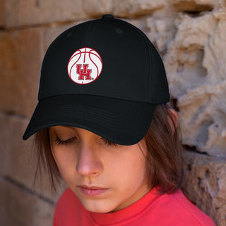 Houston Basketball Outline EMB Dad Hat