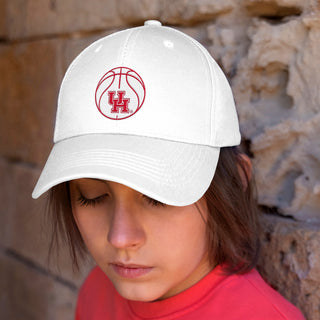 Houston Basketball Outline EMB Dad Hat