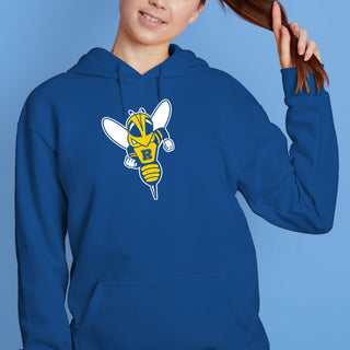 University of Rochester Yellowjackets Primary Logo Heavy Blend Hoodie - Royal