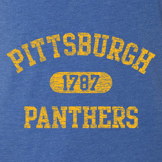 Pittsburgh Athletic Arch Triblend T-Shirt - Vintage Royal