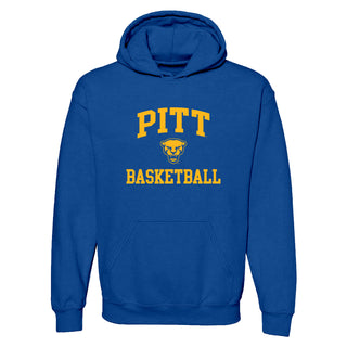 Pittsburgh Arch Logo Basketball Hoodie - Royal