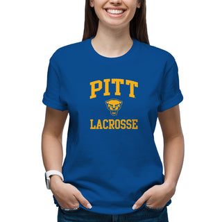 Pittsburgh Arch Logo Lacrosse T-Shirt - Royal