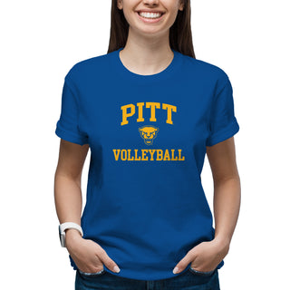 Pittsburgh Arch Logo Volleyball T-Shirt - Royal