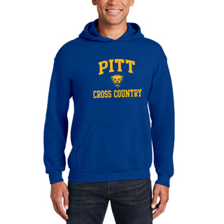 Pittsburgh Arch Logo Cross Country Hoodie - Royal