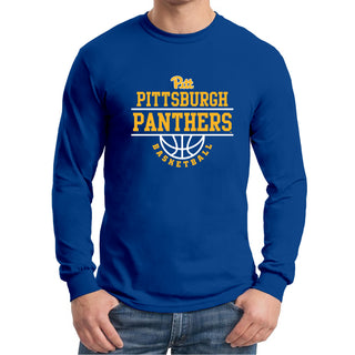 Pittsburgh Panthers Basketball Peak Long Sleeve T-Shirt - Royal