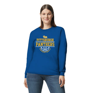 Pittsburgh Panthers Basketball Peak Long Sleeve T-Shirt - Royal