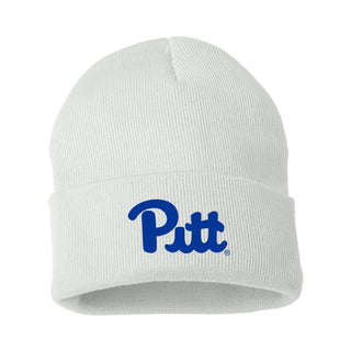 Pittsburgh Primary Logo Solid Knit Cuffed Beanie