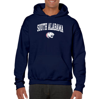 South Alabama Jaguars Arch Logo Hoodie - Navy
