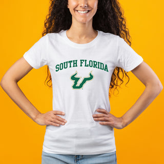 South Florida Bulls Arch Logo Women's T-Shirt