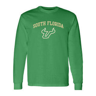 South Florida Bulls Arch Logo Long Sleeve T-Shirt