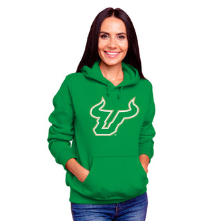 South Florida Bulls Primary Logo Hoodie - Irish Green