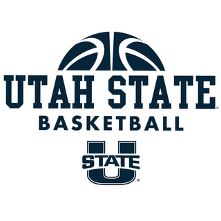 Utah State Aggies Basketball Hype T-Shirt - White