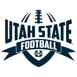 Utah State Aggies Football Rush T-Shirt - White