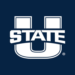 Utah State Aggies Front Back Print T-Shirt - Navy