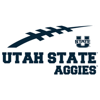 Utah State Aggies Football Horizon T-Shirt - White