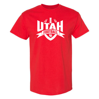 Utah Utes Football Rush T-Shirt - Red