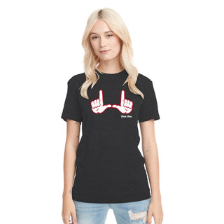 Utah Utes Hand Sign NLA Triblend T-Shirt