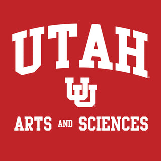 Utah Utes Arch Logo Arts & Sciences T-Shirt - Red