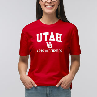 Utah Utes Arch Logo Arts & Sciences T-Shirt - Red