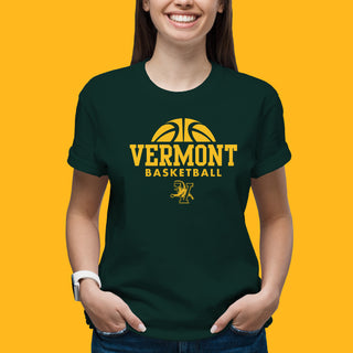 Vermont Basketball Hype T-Shirt - Forest