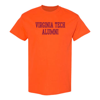 Virginia Tech Basic Block Alumni T-Shirt - Orange