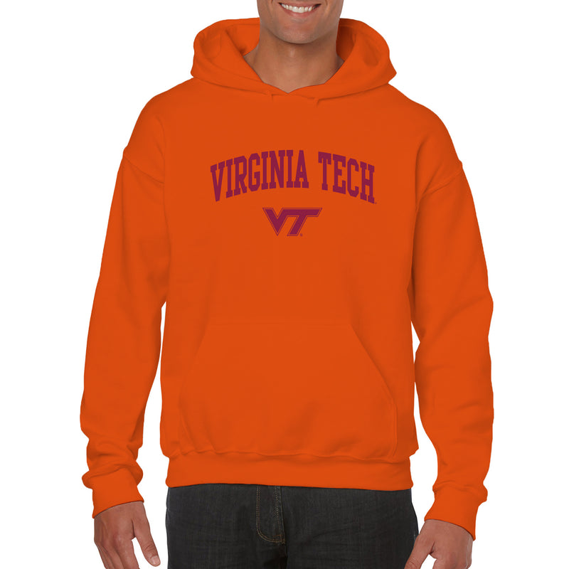 Virginia Tech Arch Logo Hoodie - Orange