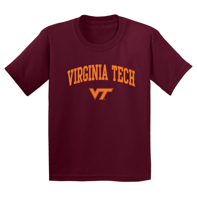 Virginia Tech Arch Logo Youth T-Shirt - Maroon