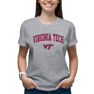 Virginia Tech Arch Logo T-Shirt - Sport Grey