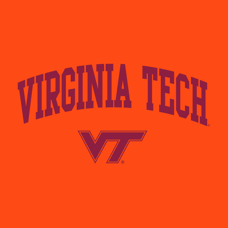 Virginia Tech Arch Logo Long Sleeve - Orange