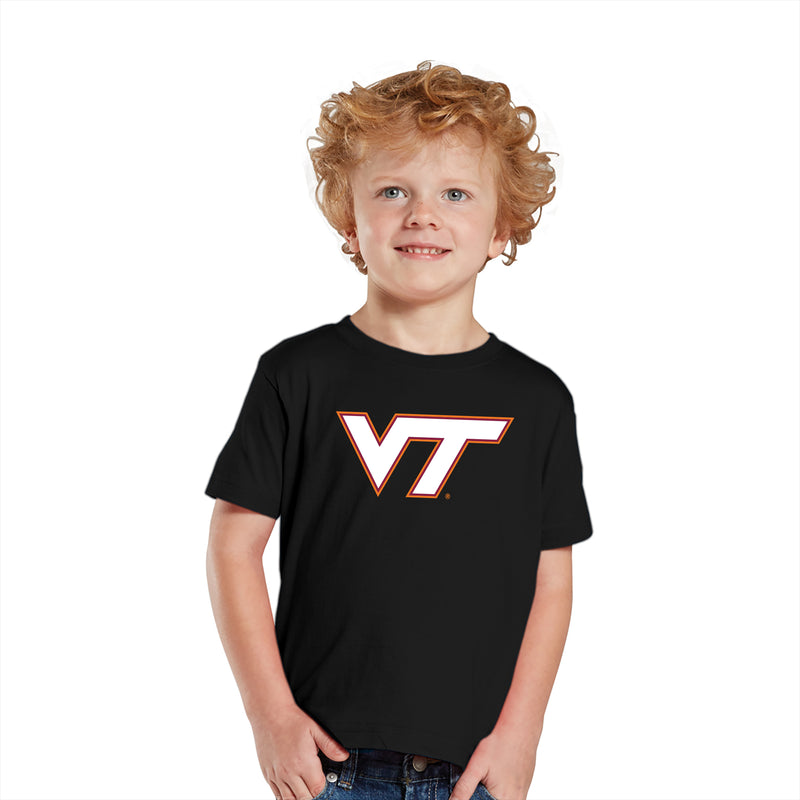 Virginia Tech Primary Logo Toddler T-Shirt - Black