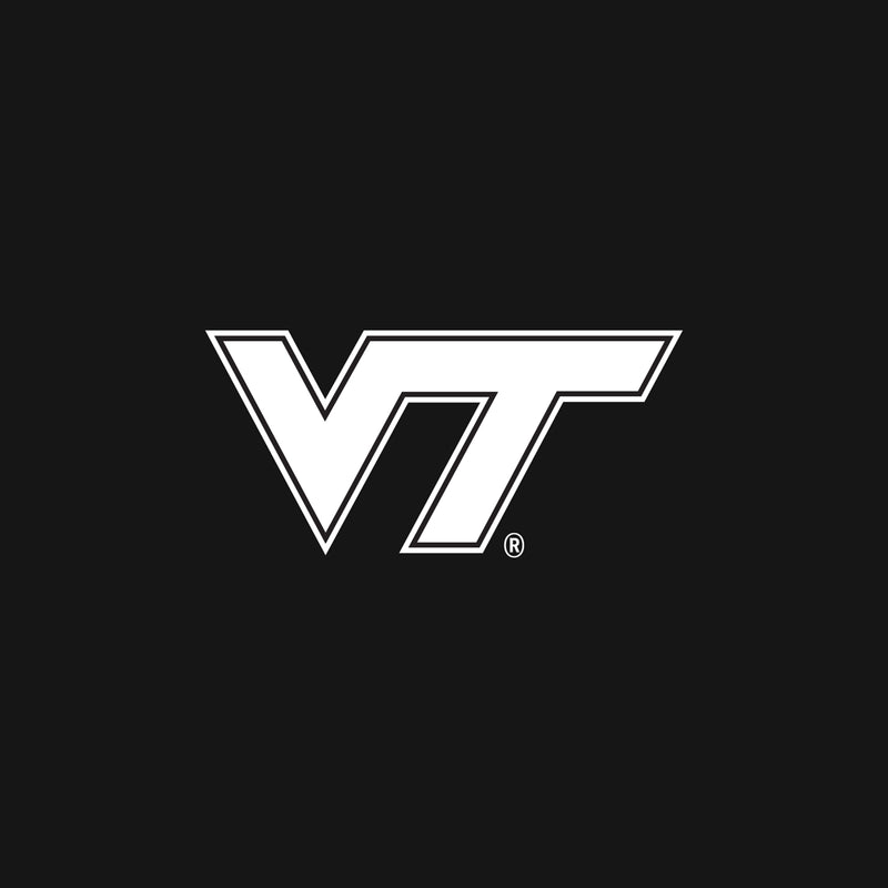 Virginia Tech Primary Logo LC Ladies Stretch Full-Zip Jacket - Black