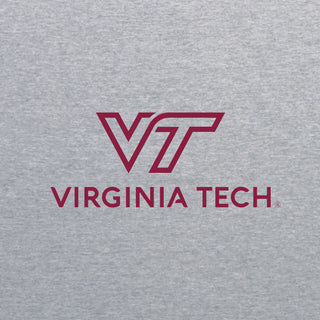 Virginia Tech Institutional Logo Long Sleeve - Sport Grey
