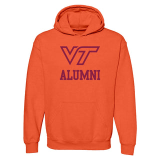 Virginia Tech Primary Alumni Hoodie - Orange