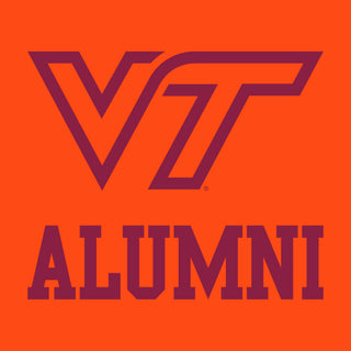 Virginia Tech Primary Alumni Hoodie - Orange