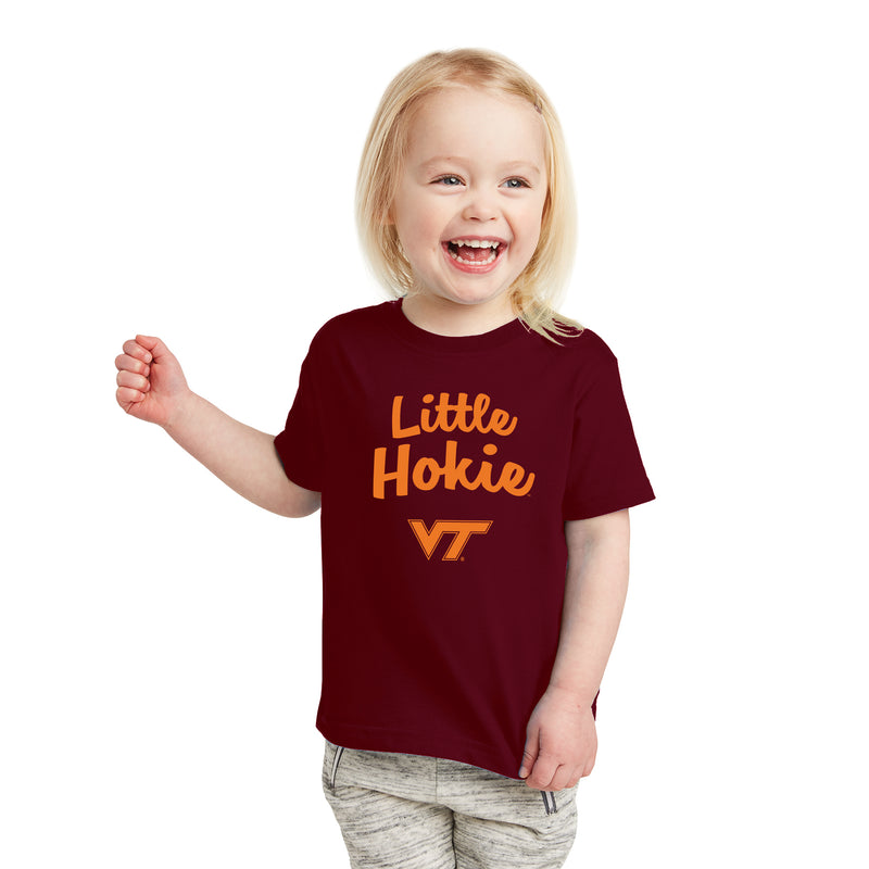 Virginia Tech Little Hokie Toddler T-Shirt - Maroon