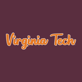 Virginia Tech Basic Script Hoodie - Maroon