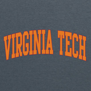 Virginia Tech Mega Arch T-Shirt - Dark Heather