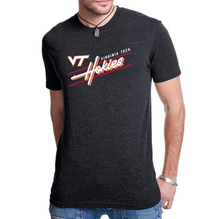 Virginia Tech Rise Above NLA Triblend T-Shirt - Vintage Black