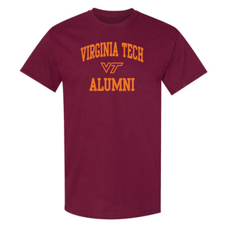 Virginia Tech Arch Logo Alumni T-Shirt - Maroon