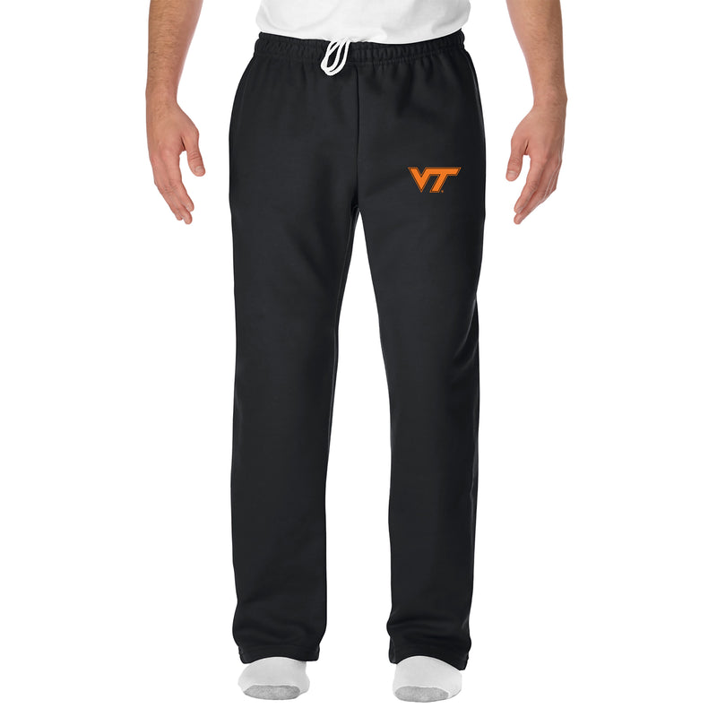 Virginia Tech Primary Logo Sweatpants - Black