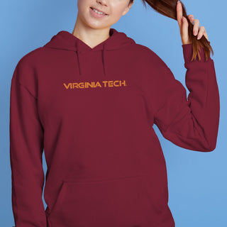 Virginia Tech Wordmark EMB BTB Hoodie