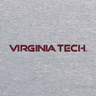 Virginia Tech Wordmark EMB BTB Crewneck